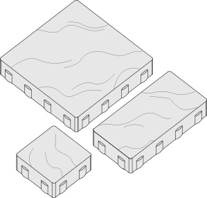Mezzano paver illustration Mezzano paver illustration