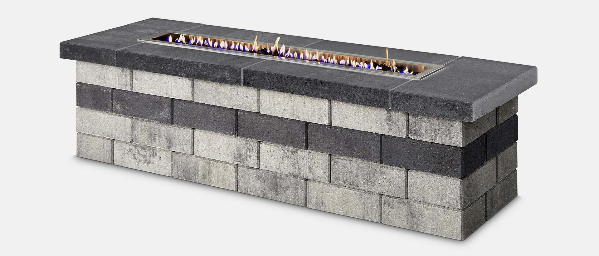 Contemporary Gas Burning Fire Table