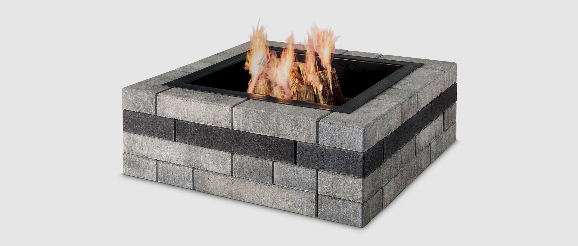 Contemporary Wood Burning Fire Pit