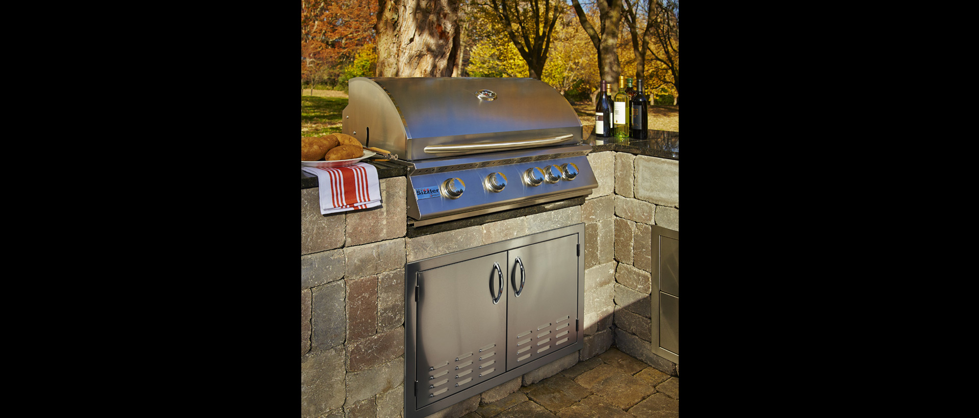 Sizzler Pro Grill Cabinet