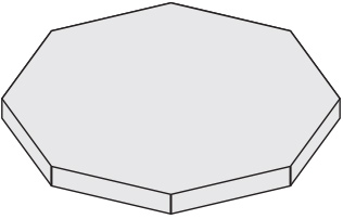 Octagon Caps