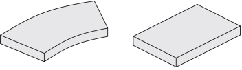 Seat Wall Caps Chiseled